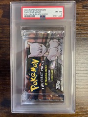 1999 Topps Pokemon The First Movie Pack Black Logo PSA 8 91871446